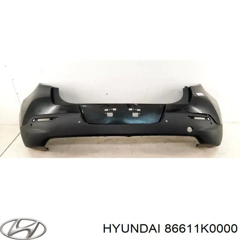 Бампер задний, верхняя часть Amparts APKI0307 цена, от 162.36 USD
