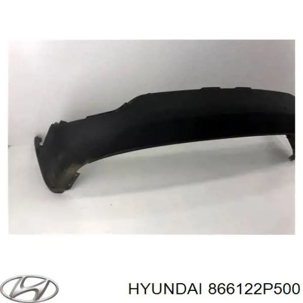 Купить 866122P500 Hyundai/Kia Нижняя часть заднего бампера