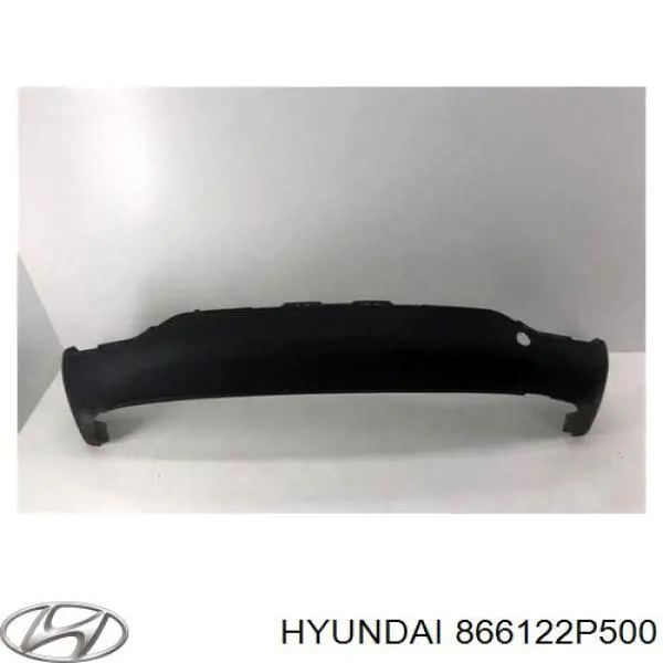 866122P500 Hyundai/Kia Бампер задний, нижняя часть