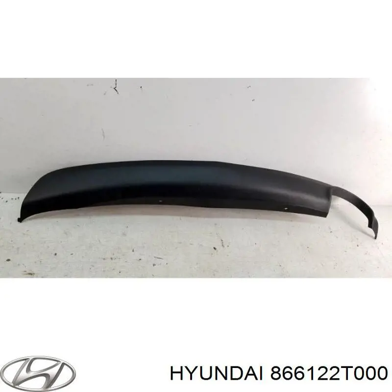 866122T000 Hyundai/Kia pára-choque traseiro, parte inferior