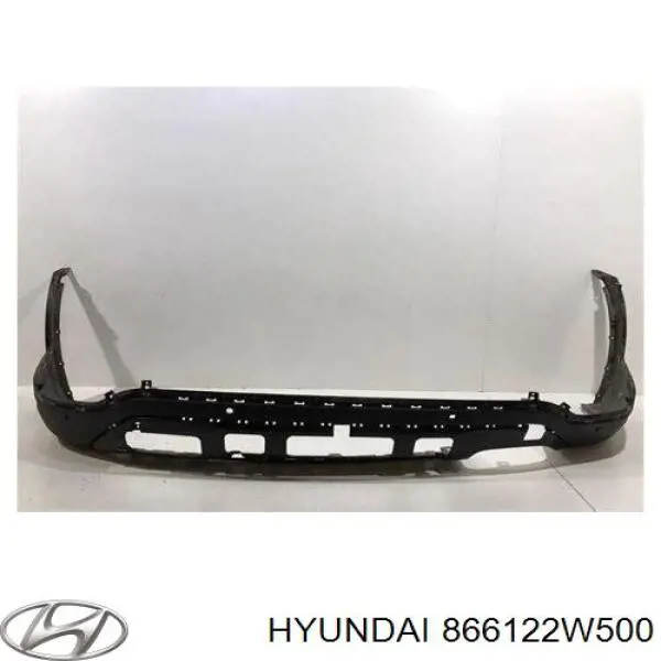 Pára-choque traseiro, parte inferior para Hyundai Santa Fe (DM)
