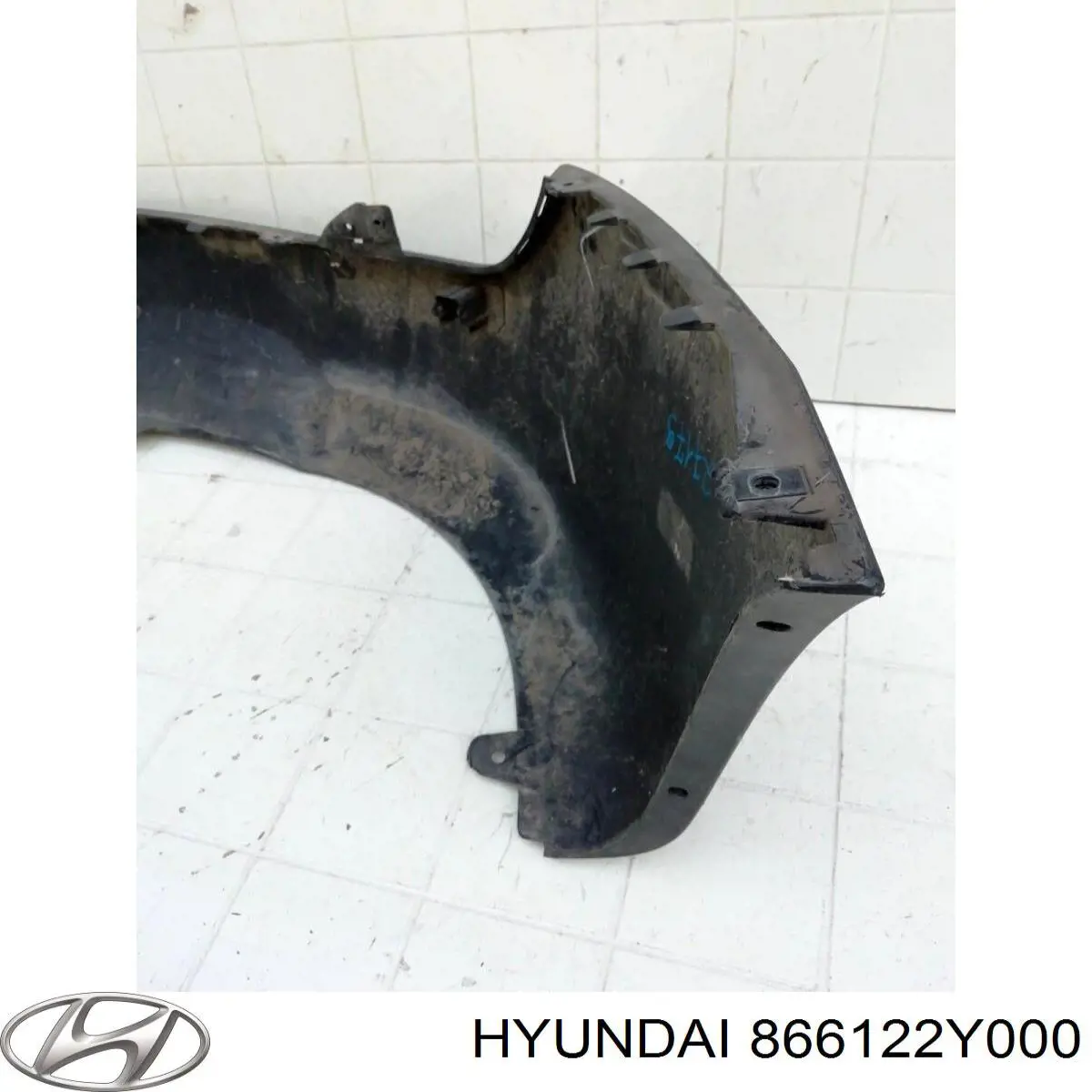 Купить 866122Y000 Hyundai/Kia Нижняя часть заднего бампера