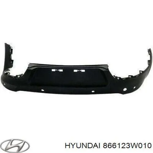 Задний бампер 866123W010 Hyundai/Kia