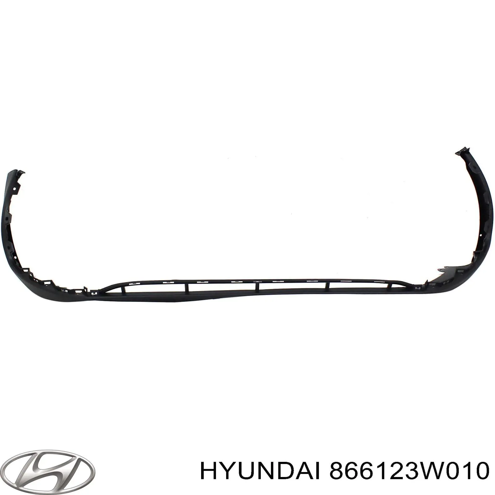 866123W010 Hyundai/Kia Задний бампер