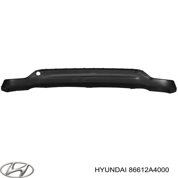 Бампер задний, нижняя часть Hyundai/Kia 86612A4000 цена, от 74.58 USD