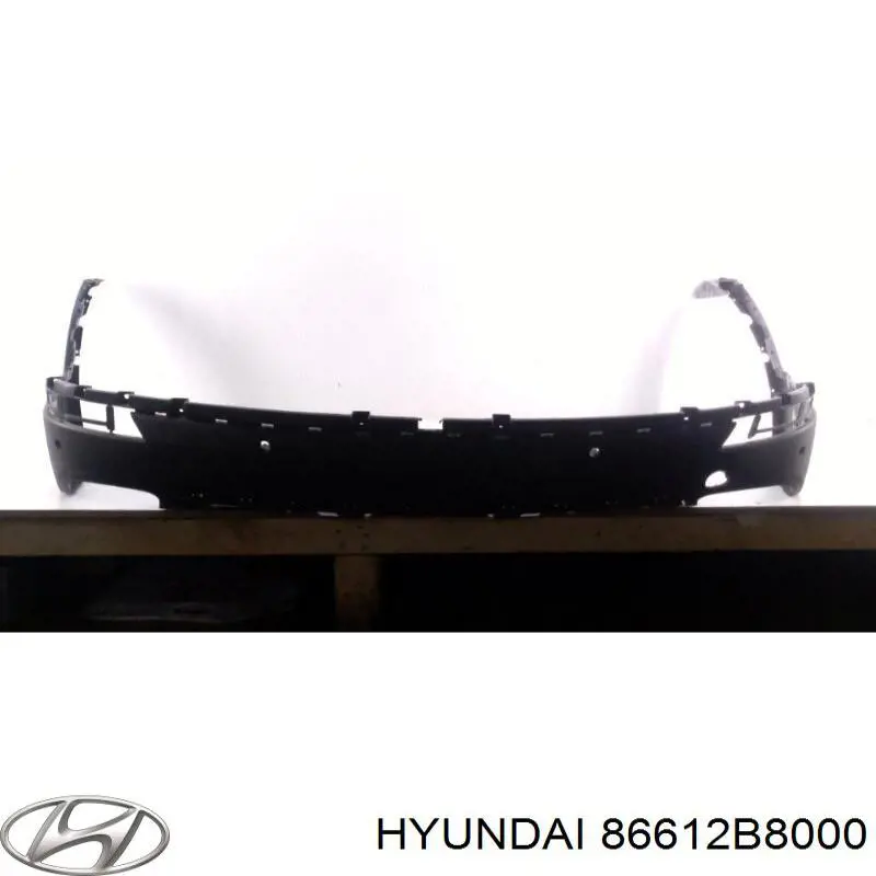 86612B8000 Hyundai/Kia бампер задний, нижняя часть