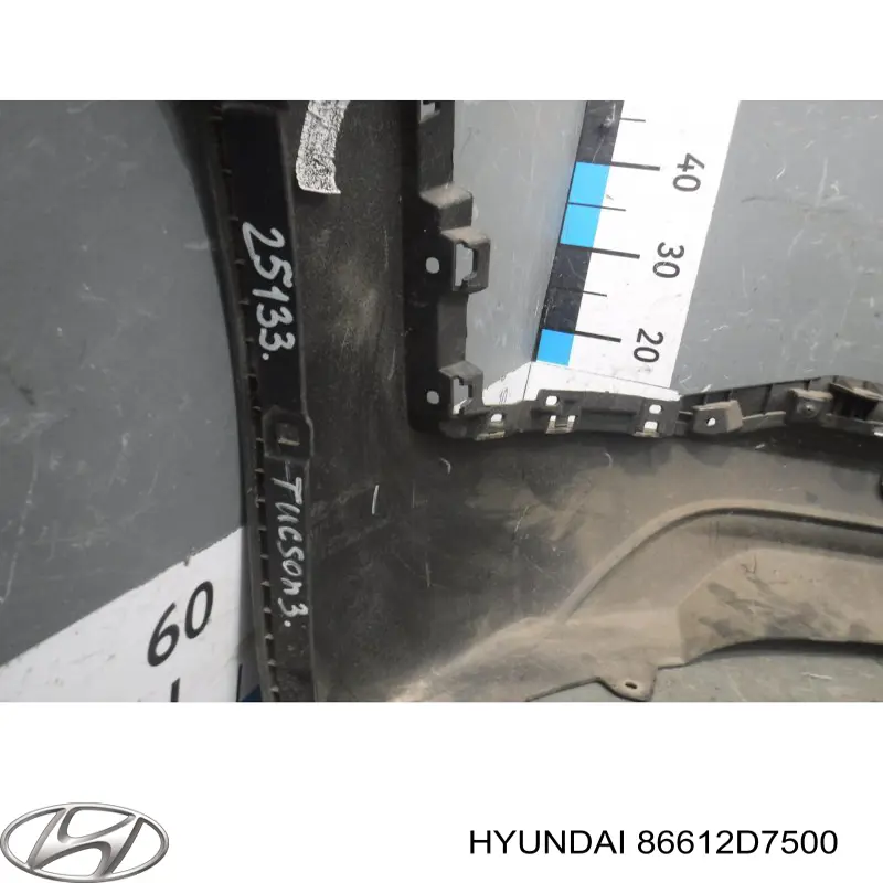 Купить 86612D7500 Hyundai/Kia Нижняя часть заднего бампера