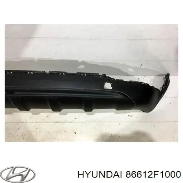 Купить 86612F1000 Hyundai/Kia Нижняя часть заднего бампера