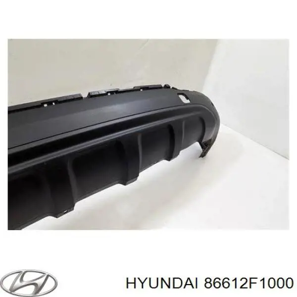Нижняя часть заднего бампера 86612F1000 Hyundai/Kia