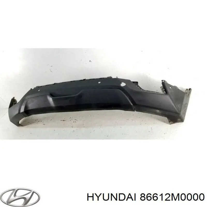 Нижняя часть заднего бампера 86612M0000 Hyundai/Kia