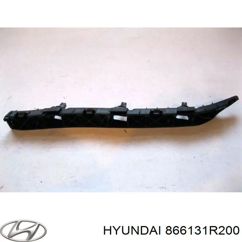 Consola esquerda do pára-choque traseiro para Hyundai SOLARIS (SBR11)