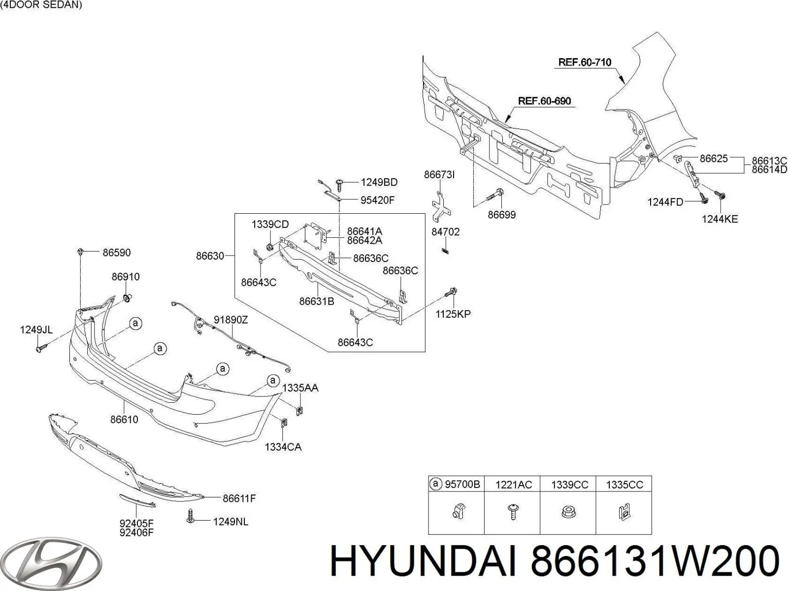  866131W200 Hyundai/Kia