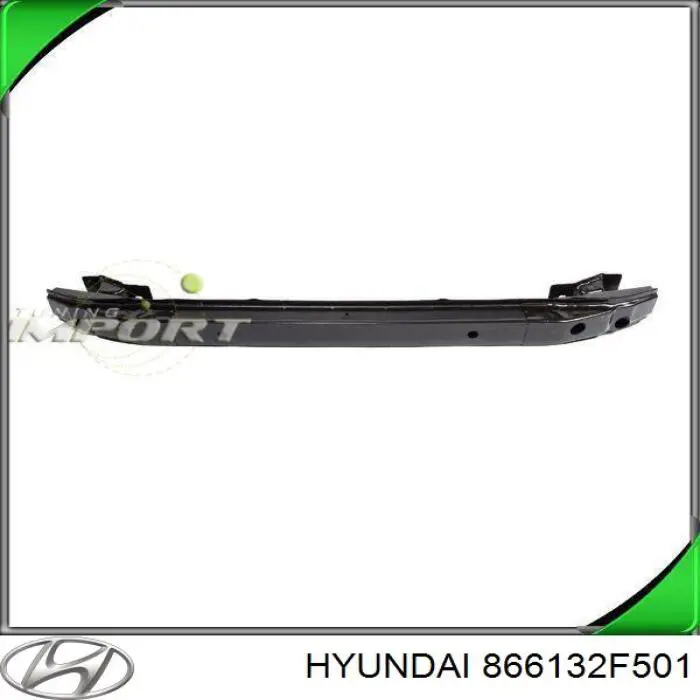 Кронштейн бампера заднего левый 866132F501 Hyundai/Kia