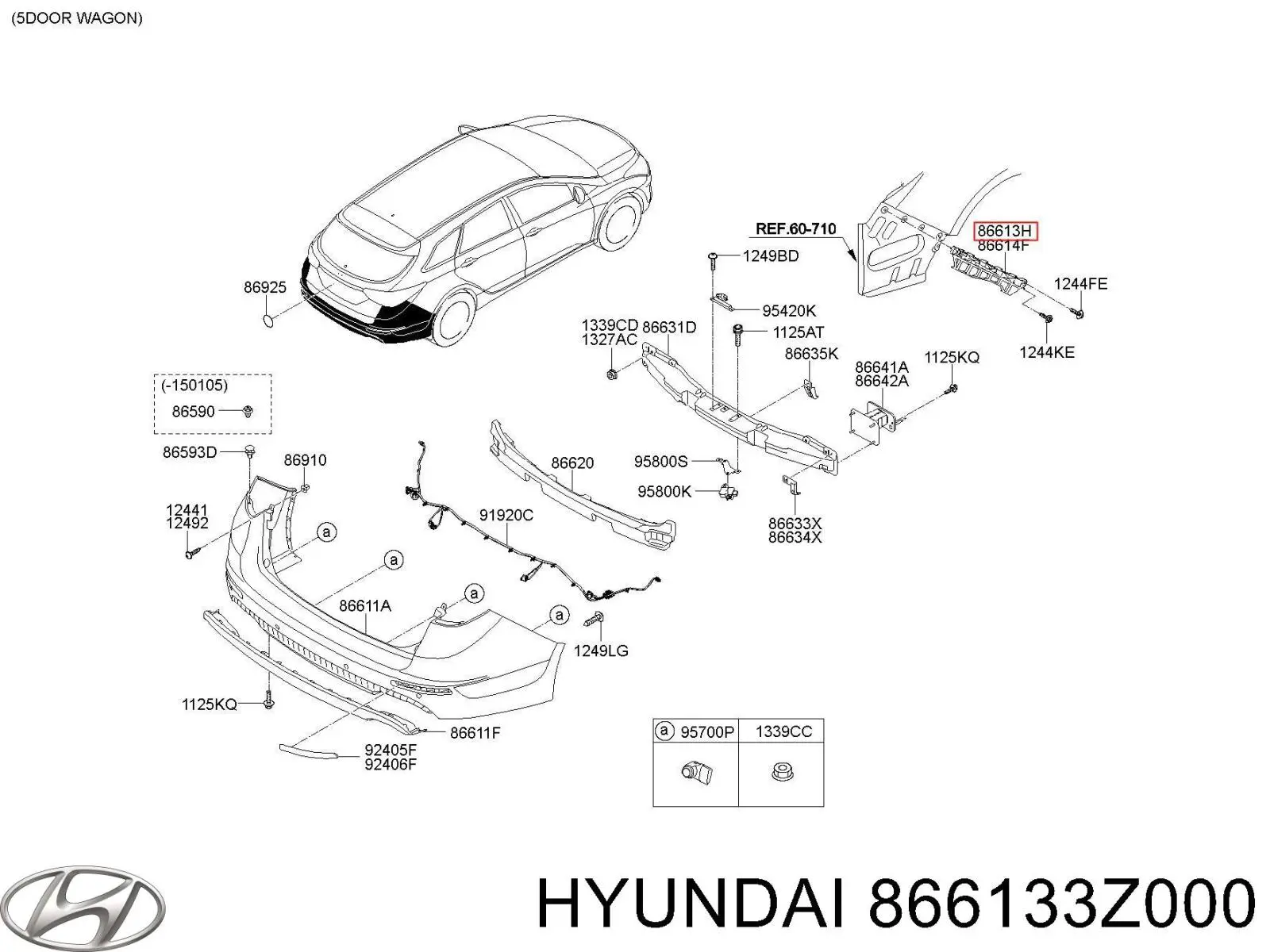  866133Z000 Hyundai/Kia