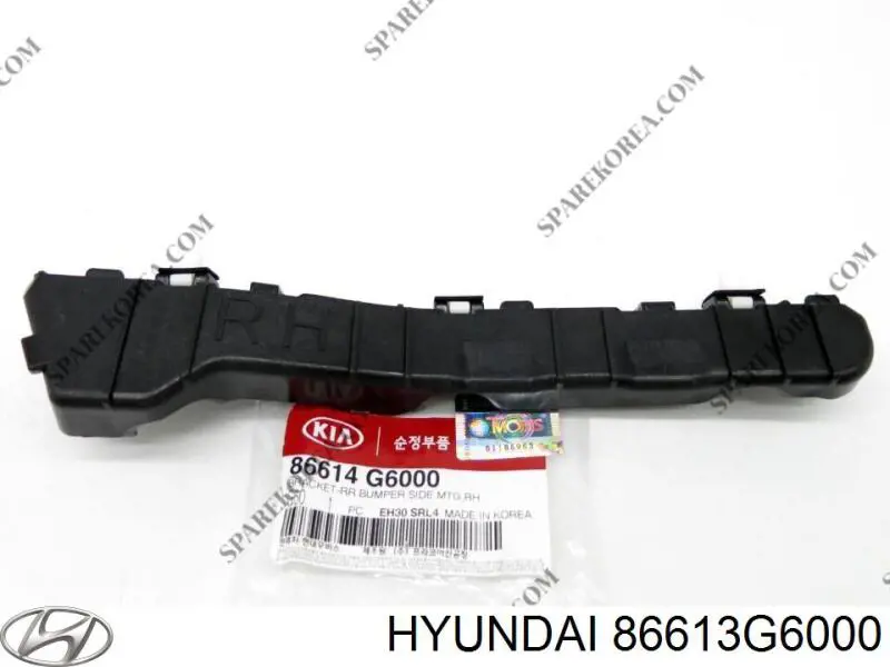 Крепление бамера левое Hyundai/Kia 86613G6000 цена, от 23.59 USD