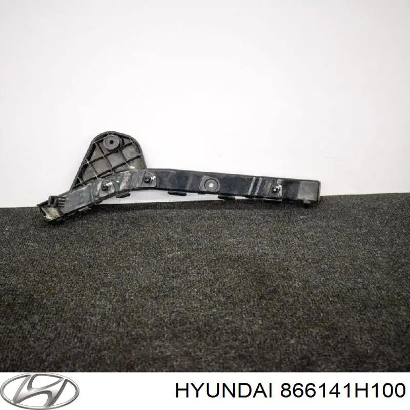 866141H100 Hyundai/Kia consola direita do pára-choque traseiro