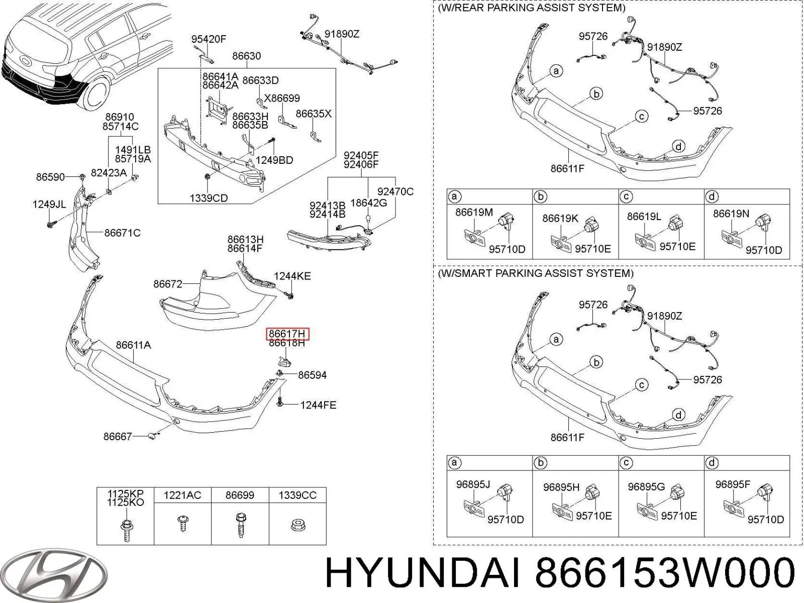  Hyundai/Kia 866153W000 цена, от 1.60 USD