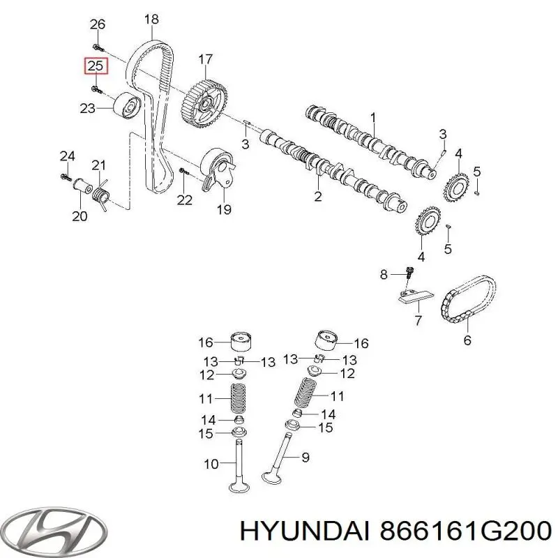 Крепление бамера правое Hyundai/Kia 866161G200 цена, от 4.83 USD