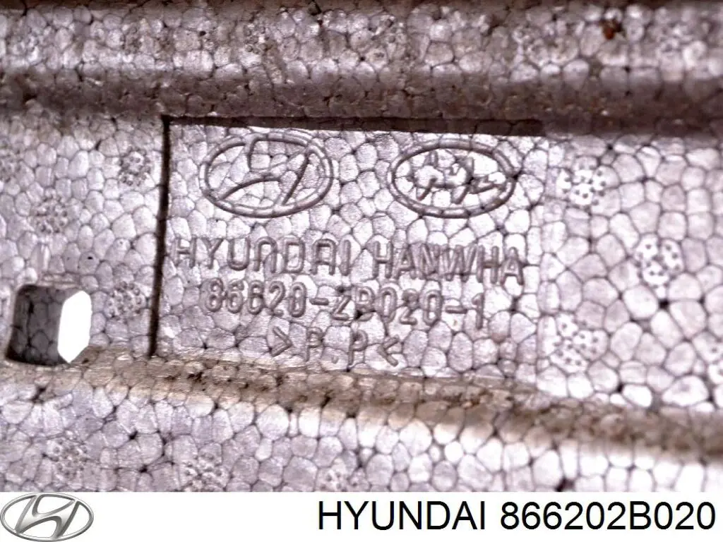 Купить 866202B020 Hyundai/Kia Абсорбер (наполнитель) бампера заднего