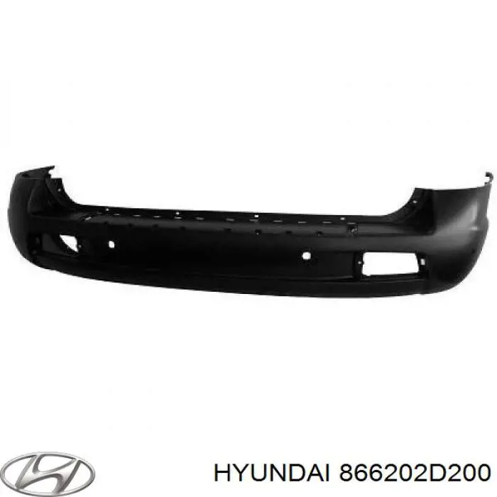 Абсорбер бампера заднего Hyundai/Kia 866202D200 цена, от 6.40 USD