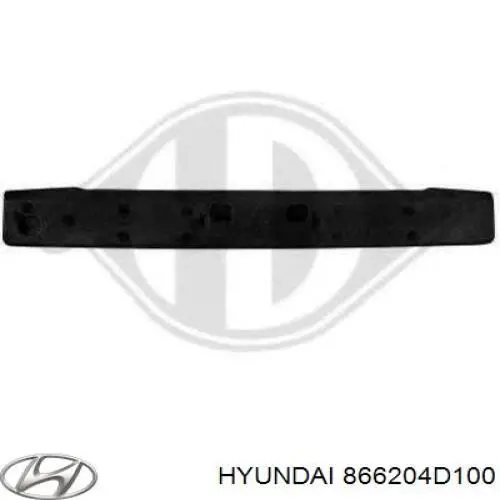 866204D100 Hyundai/Kia абсорбер (наполнитель бампера заднего)