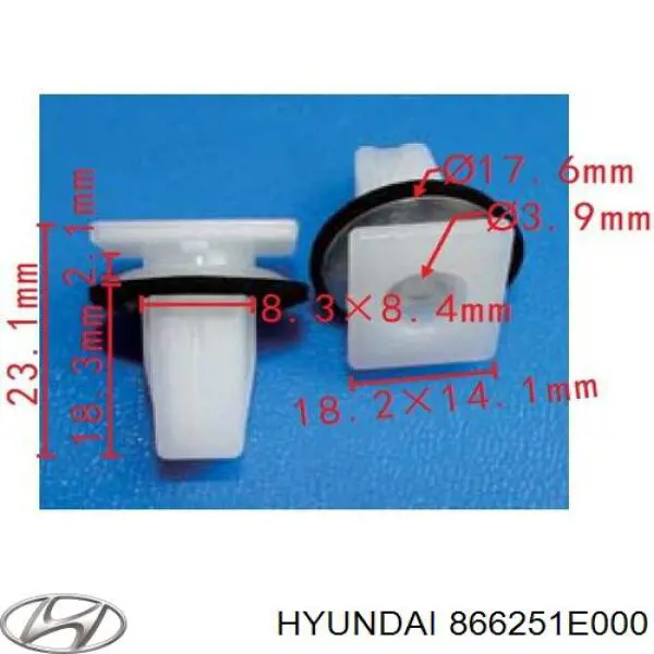  866251E000 Hyundai/Kia