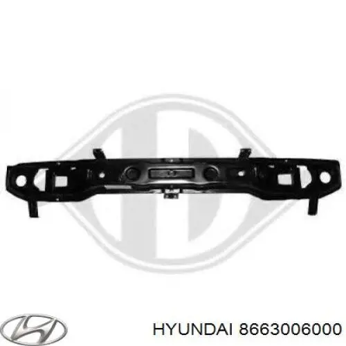 Усилитель заднего бампера Hyundai Atos PRIME (Хундай Атос)