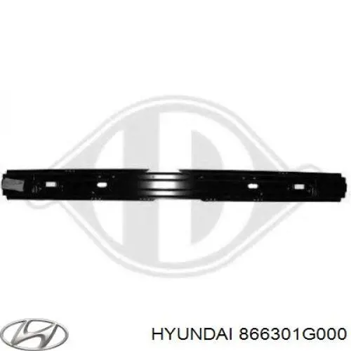 Купить 866301G000 Hyundai/Kia Шина бампера заднего