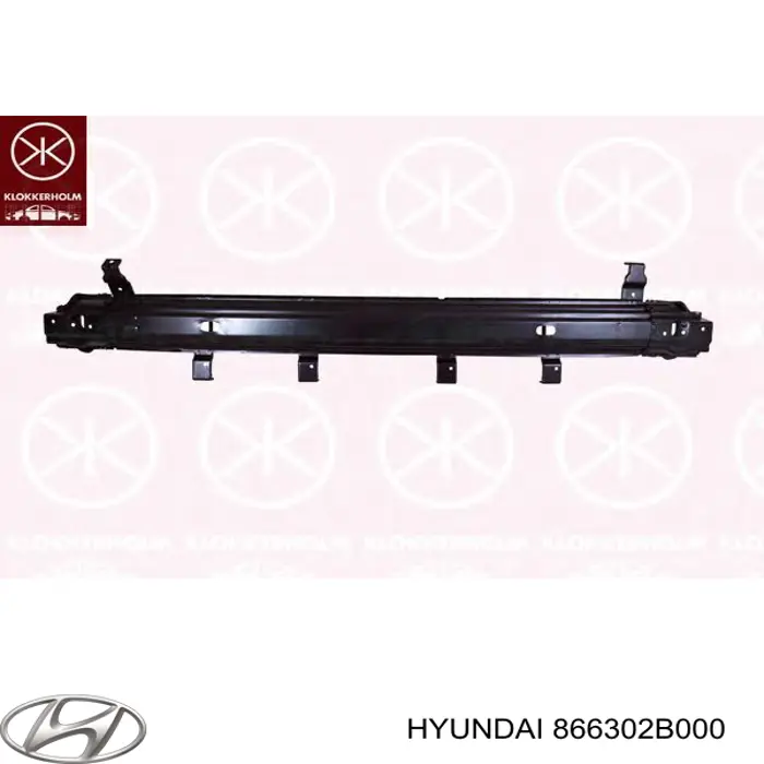 Купить 866302B000 Hyundai/Kia Шина бампера заднего