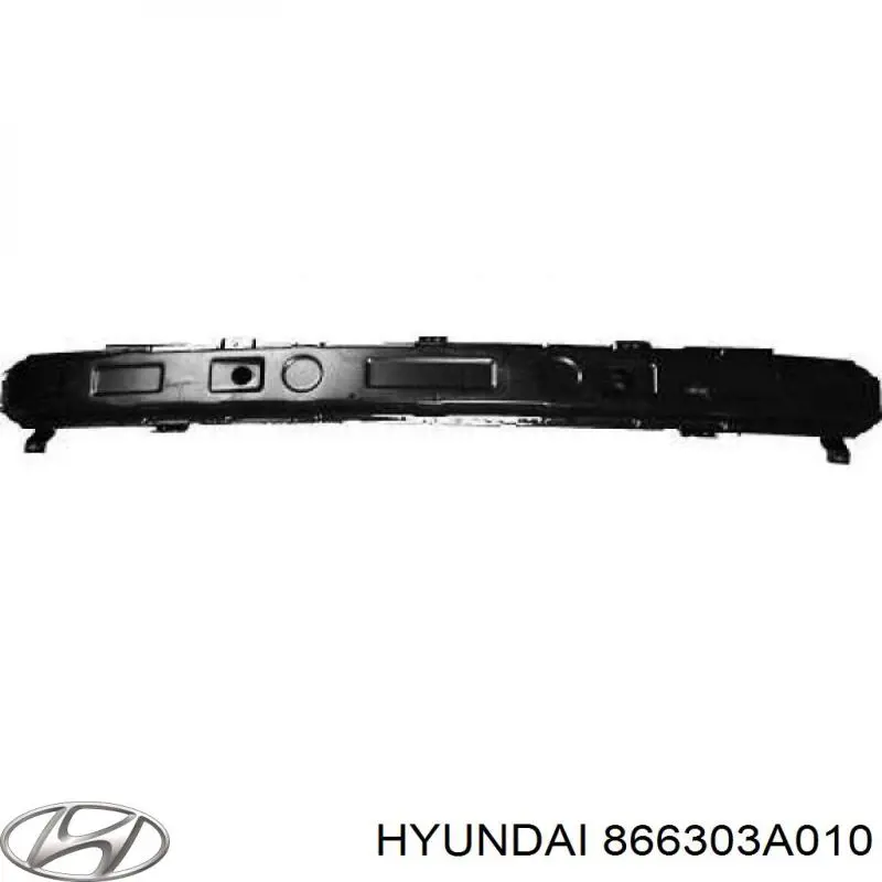 Підсилювач бампера заднього 866303A010 Hyundai/Kia