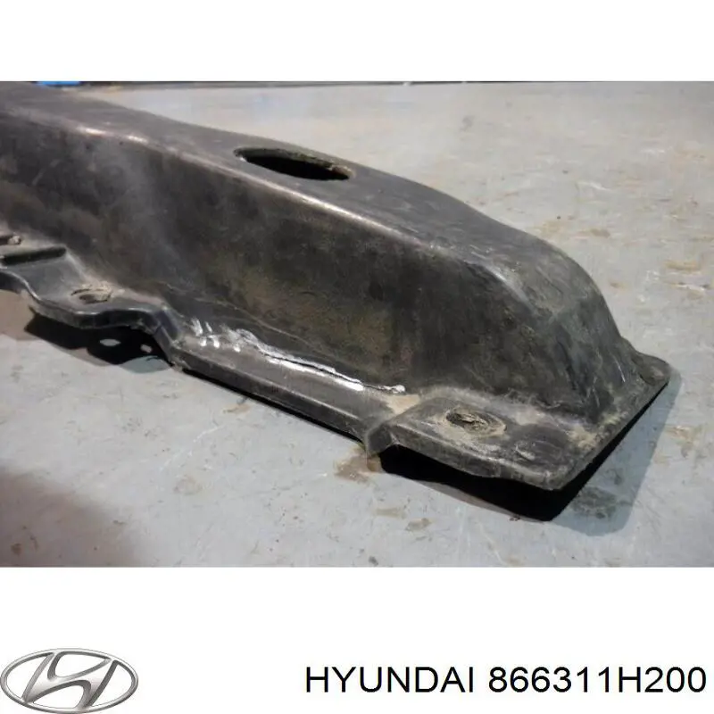 Усилитель заднего бампера 866311H200 Hyundai/Kia