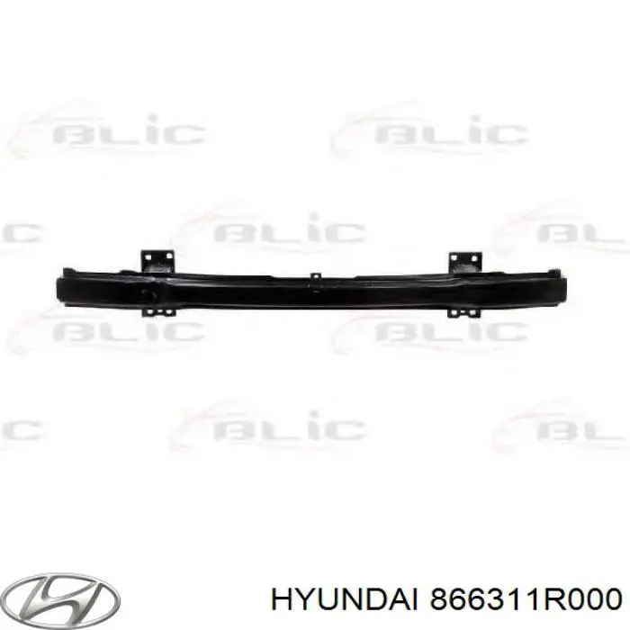 Усилитель заднего бампера Hyundai Accent SB (Хундай Акцент)