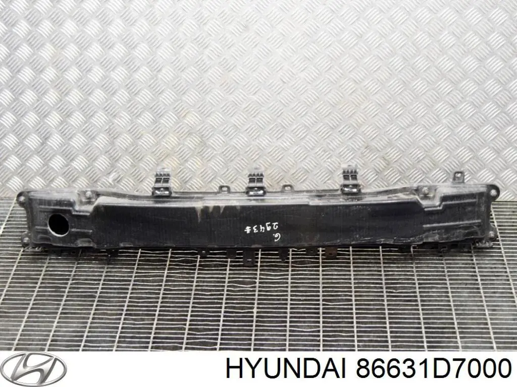 Усилитель бампера заднего Hyundai/Kia 86631D7000