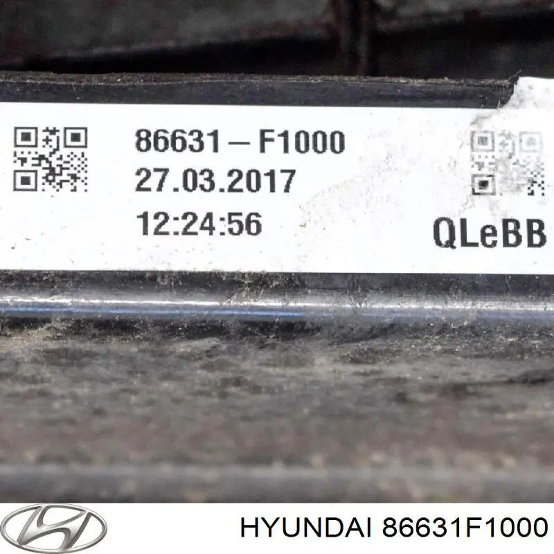 Підсилювач бампера заднього 86631F1000 Hyundai/Kia