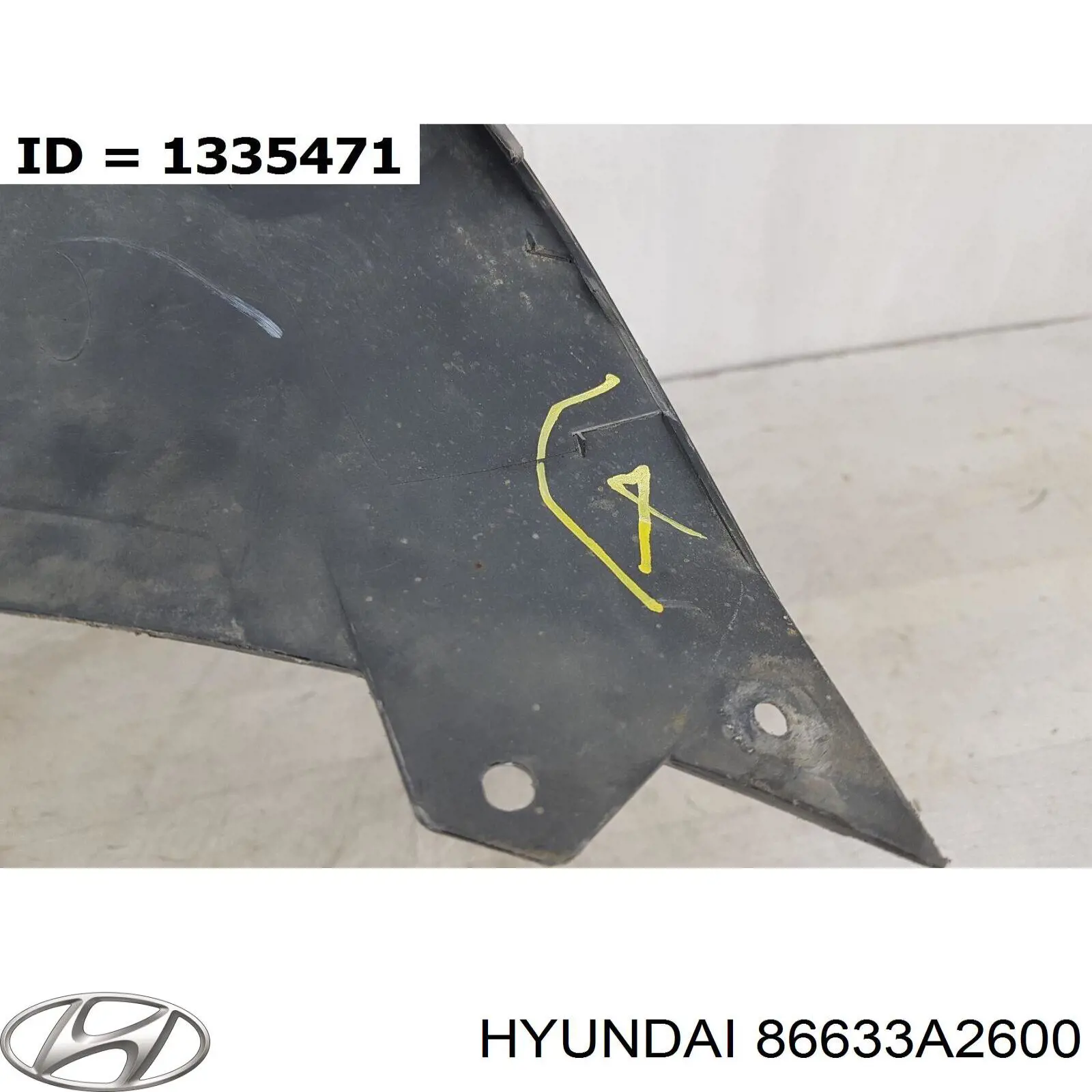  Hyundai/Kia 86633A2600 цена, от 2.67 USD