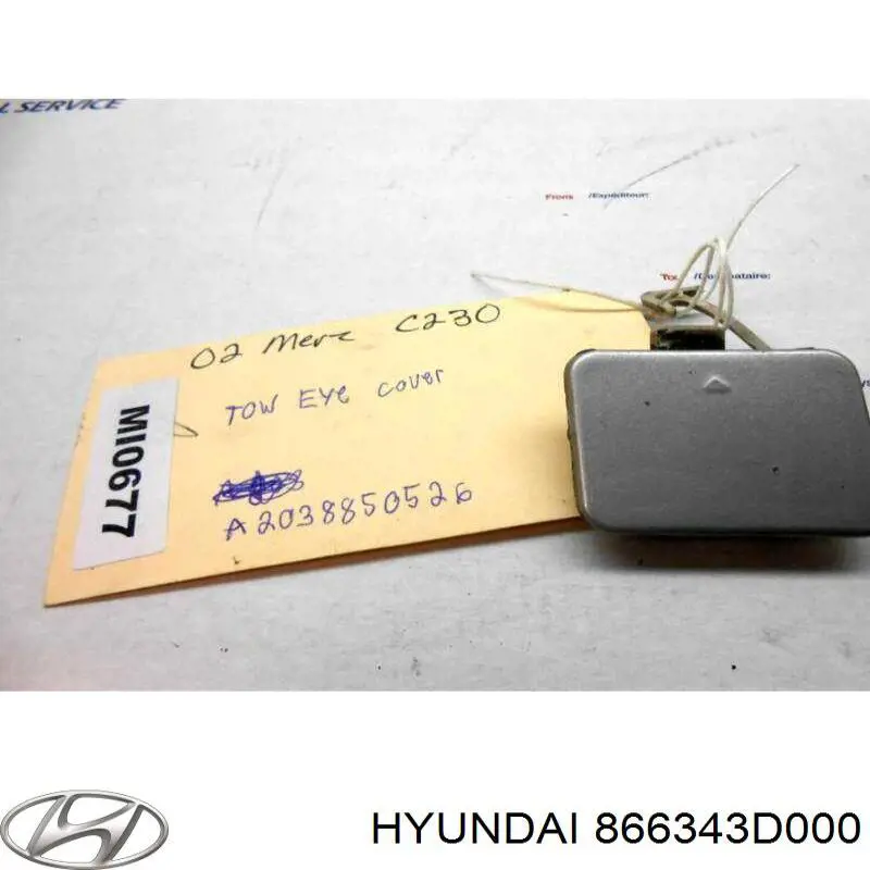  866343D000 Hyundai/Kia