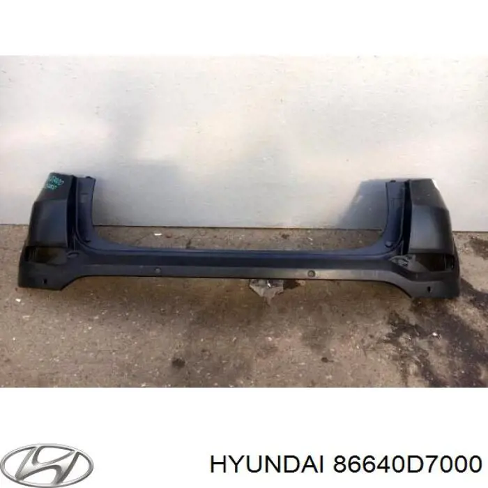 86640D7000 Hyundai/Kia бампер задний