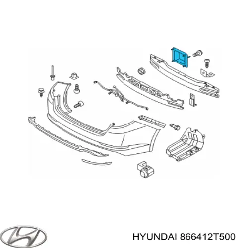  866412T500 Hyundai/Kia