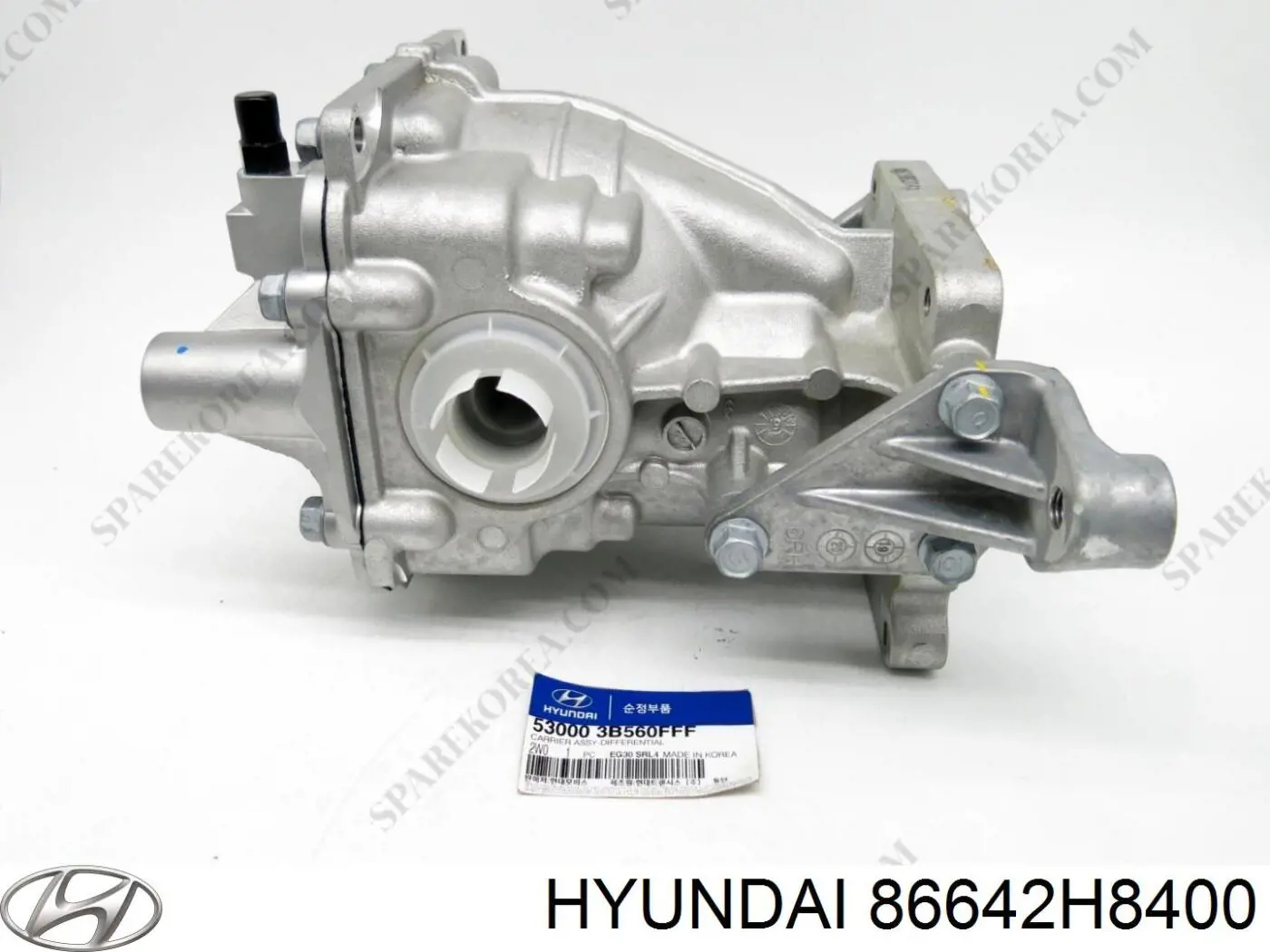 Купить 86642H8400 Hyundai/Kia Кронштейн усилителя заднего бампера