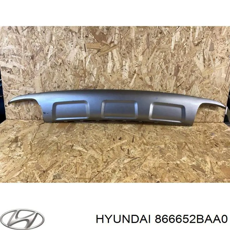 Купить 866652BAA0 Hyundai/Kia Защита бампера заднего
