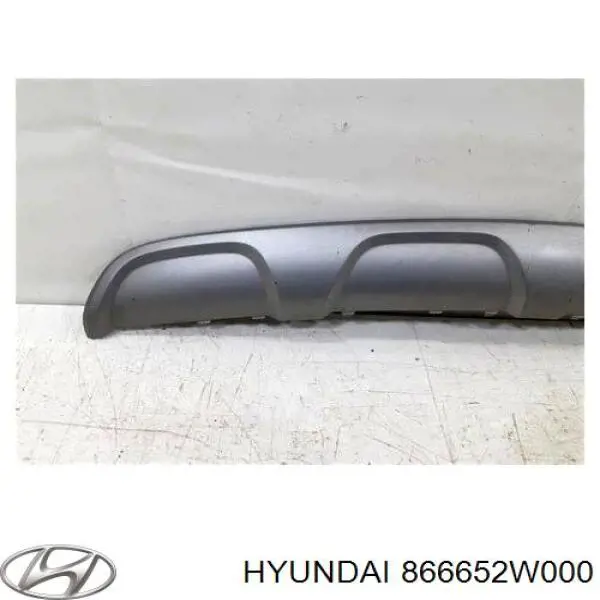 866652W000 Hyundai/Kia Молдинг бампера заднего