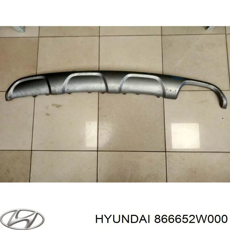 Накладка бампера заднего 866652W000 Hyundai/Kia