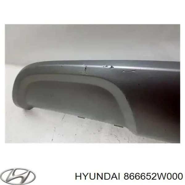 Накладка бампера заднего 866652W000 Hyundai/Kia