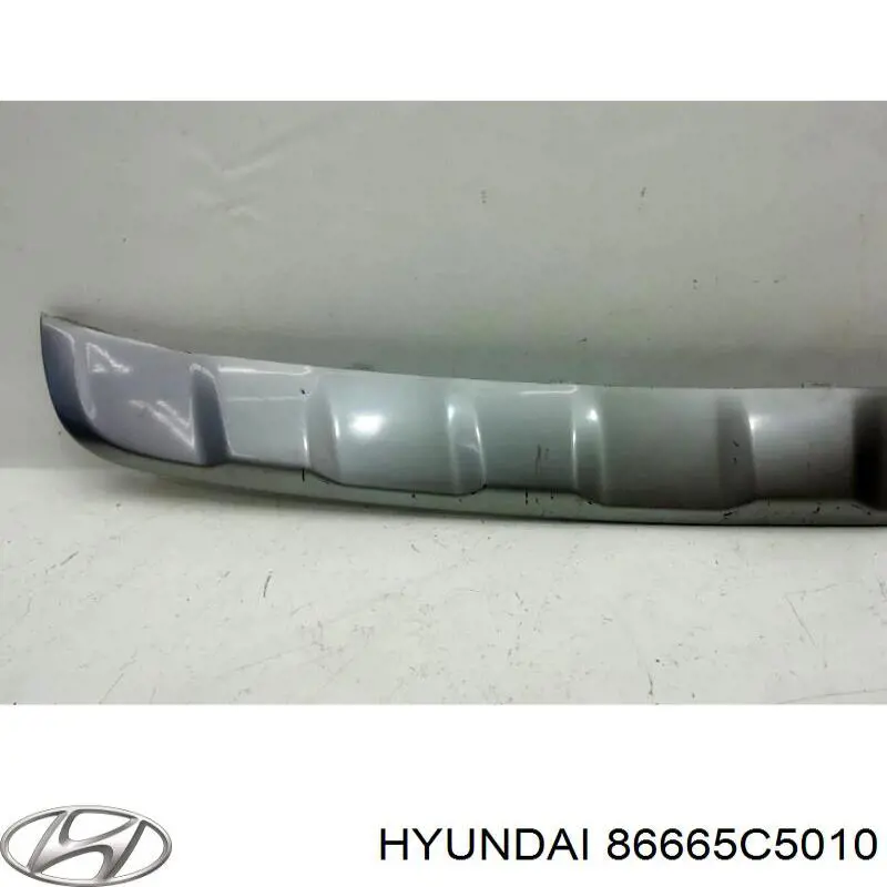 Накладка бампера заднего Hyundai/Kia 86665C5010