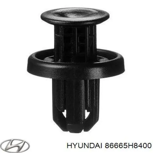 86665H8400 Hyundai/Kia Защита заднего бампера