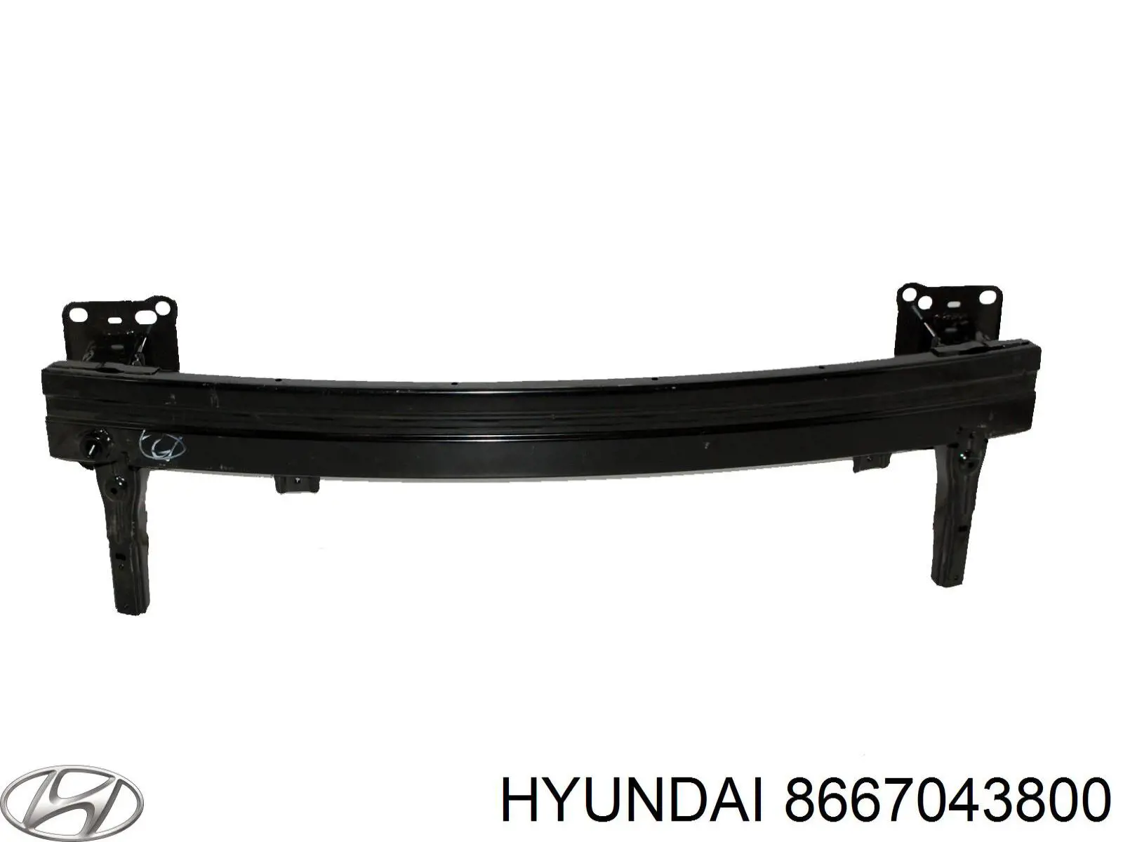 Усилитель заднего бампера Hyundai H100 P (Хундай Н100)