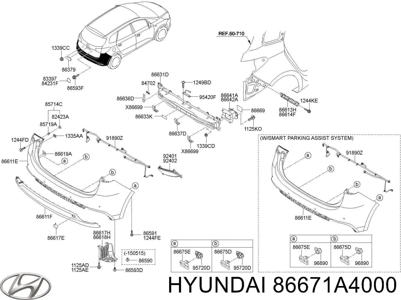 86671A4000 Hyundai/Kia 