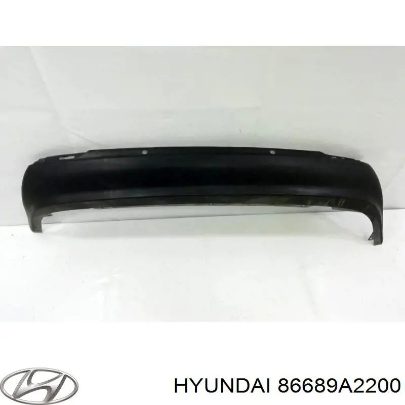 86689A2200 Hyundai/Kia бампер задний, нижняя часть