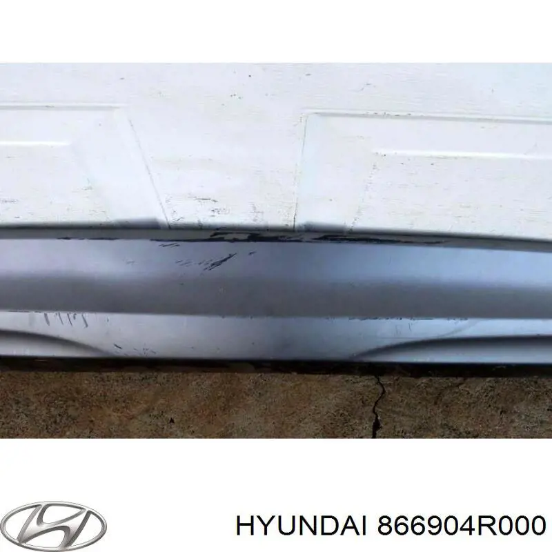 Купить 866904R000 Hyundai/Kia Защита бампера заднего