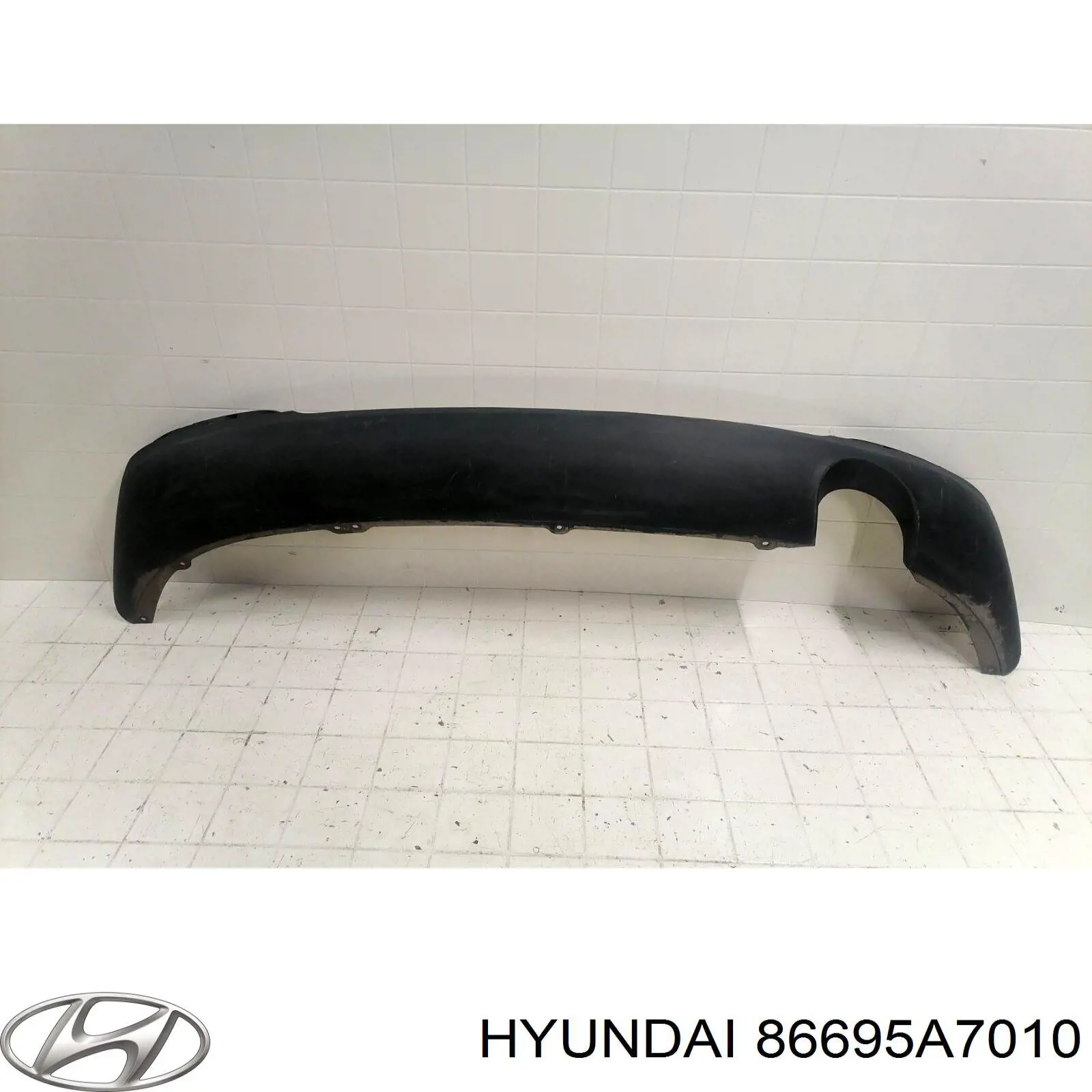 Накладка бампера заднего 86695A7010 Hyundai/Kia